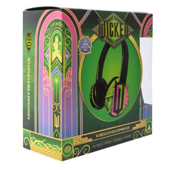 Wicked Bluetooth Wireless Foldable Headphones for Kids - Glinda - Picture 4 of 16